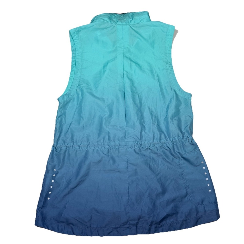 Nike Windrunner Vest Womens‎ Small Blue Gradient Zip Lightweight Running - Picture 2 of 8
